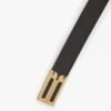Dorian b finite belt in black soft leather Dorian b finite belt in black soft leather