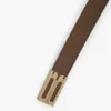 Dorian b finite belt in dove grey soft leather Dorian b finite belt in dove grey soft leather