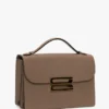 Dorian bag in dove grey leather Dorian bag in dove grey leather