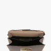 Dorian bag in dove grey leather Dorian bag in dove grey leather