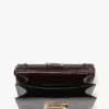 Dorian bag in embossed dark brown leather Dorian bag in embossed dark brown leather