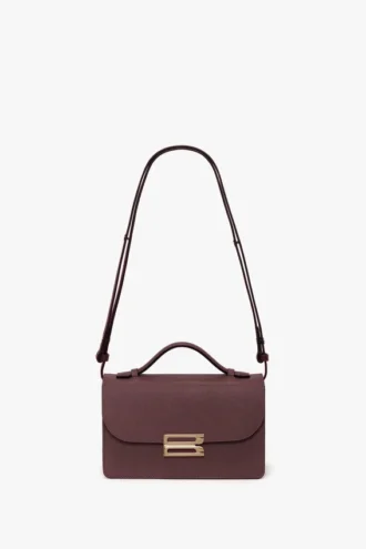 Dorian bag small in burgundy leather Dorian bag small in burgundy leather