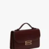 Dorian bag small in burgundy leather Dorian bag small in burgundy leather