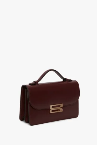Dorian bag small in burgundy leather