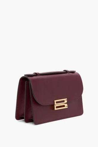 Dorian bag small in burgundy leather Dorian bag small in burgundy leather