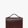 Dorian bag small in burgundy leather Dorian bag small in burgundy leather
