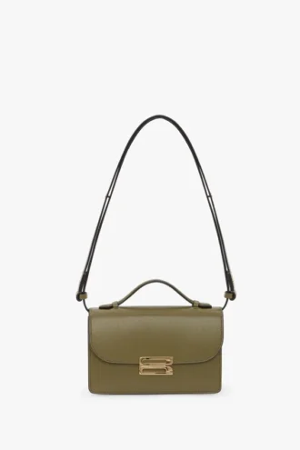 Dorian bag small in cactus green leather Dorian bag small in cactus green leather