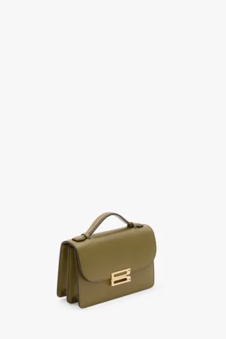 Dorian bag small in cactus green leather Dorian bag small in cactus green leather