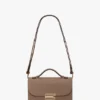 Dorian bag small in dove grey leather Dorian bag small in dove grey leather