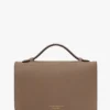 Dorian bag small in dove grey leather Dorian bag small in dove grey leather