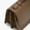 Dorian bag small in dove grey leather Dorian bag small in dove grey leather
