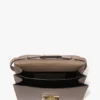 Dorian bag small in dove grey leather Dorian bag small in dove grey leather