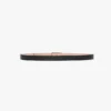 Dorian belt in black croc embossed calf leather Dorian belt in black croc embossed calf leather