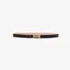 Dorian belt in black glossed leather Dorian belt in black glossed leather