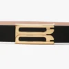 Dorian belt in black leather Dorian belt in black leather