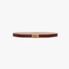 Dorian belt in burgundy leather Dorian belt in burgundy leather