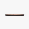 Dorian belt in espresso croc embossed calf leather Dorian belt in espresso croc embossed calf leather