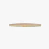 Dorian belt in ivory grained leather Dorian belt in ivory grained leather
