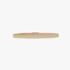 Dorian belt in ivory grained leather Dorian belt in ivory grained leather