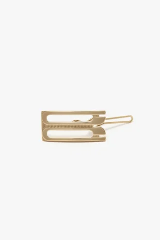 Dorian hair clip in light gold Dorian hair clip in light gold