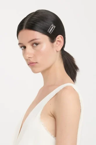 Dorian hair clip in silver Dorian hair clip in silver
