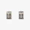 Dorian hoop earrings in silver Dorian hoop earrings in silver