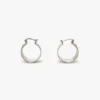 Dorian hoop earrings in silver Dorian hoop earrings in silver