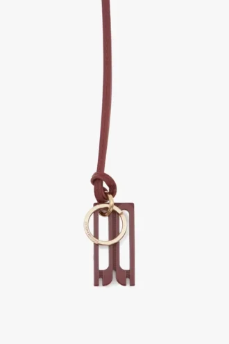 Dorian keyring in brick red Dorian keyring in brick red