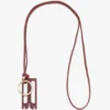 Dorian keyring in brick red Dorian keyring in brick red