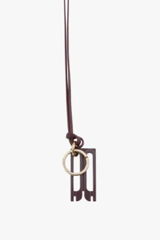 Dorian keyring in burgundy Dorian keyring in burgundy