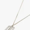 Dorian necklace in silver Dorian necklace in silver
