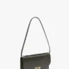 Dorian pochette in dark olive leather Dorian pochette in dark olive leather