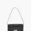 Dorian pochette in embossed black leather Dorian pochette in embossed black leather
