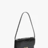 Dorian pochette in embossed black leather Dorian pochette in embossed black leather