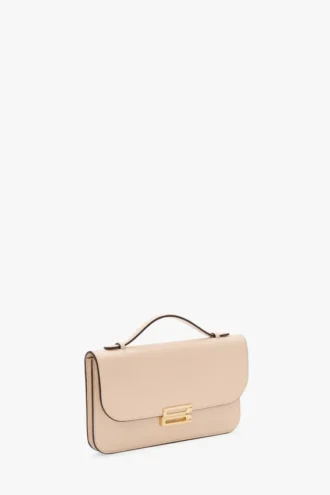 Dorian pochette in pale rose leather Dorian pochette in pale rose leather