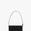 Dorian pocket bag in black satin Dorian pocket bag in black satin