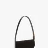 Dorian pocket bag in black satin Dorian pocket bag in black satin