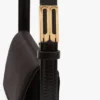 Dorian pocket bag in black satin Dorian pocket bag in black satin