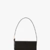 Dorian pocket bag in black satin Dorian pocket bag in black satin