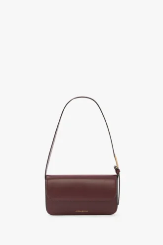 Dorian pocket bag in burgundy leather Dorian pocket bag in burgundy leather