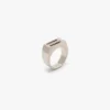 Dorian signet ring in silver Dorian signet ring in silver
