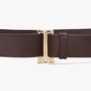 Dorian tuxedo belt in burgundy soft leather Dorian tuxedo belt in burgundy soft leather