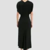 Edith midi dress in black