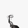 Eliza stiletto sandal 75 in black leather Eliza stiletto sandal 75 in black leather