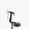 Eliza stiletto sandal 75 in black leather Eliza stiletto sandal 75 in black leather