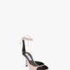 Eliza stiletto sandal 75 in pale rose leather Eliza stiletto sandal 75 in pale rose leather