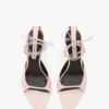 Eliza stiletto sandal 75 in pale rose leather Eliza stiletto sandal 75 in pale rose leather