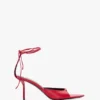 Eliza stiletto sandal 75 in red leather Eliza stiletto sandal 75 in red leather