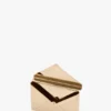 Envelope card holder in gold Envelope card holder in gold