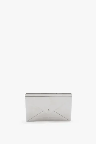 Envelope card holder in silver Envelope card holder in silver